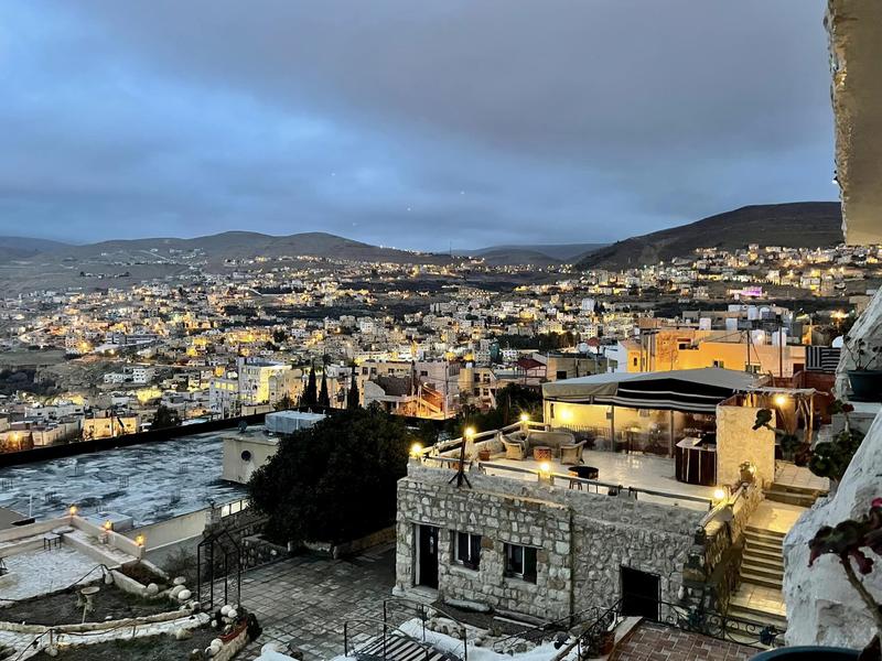 Wadi Musa bei Nacht<br>